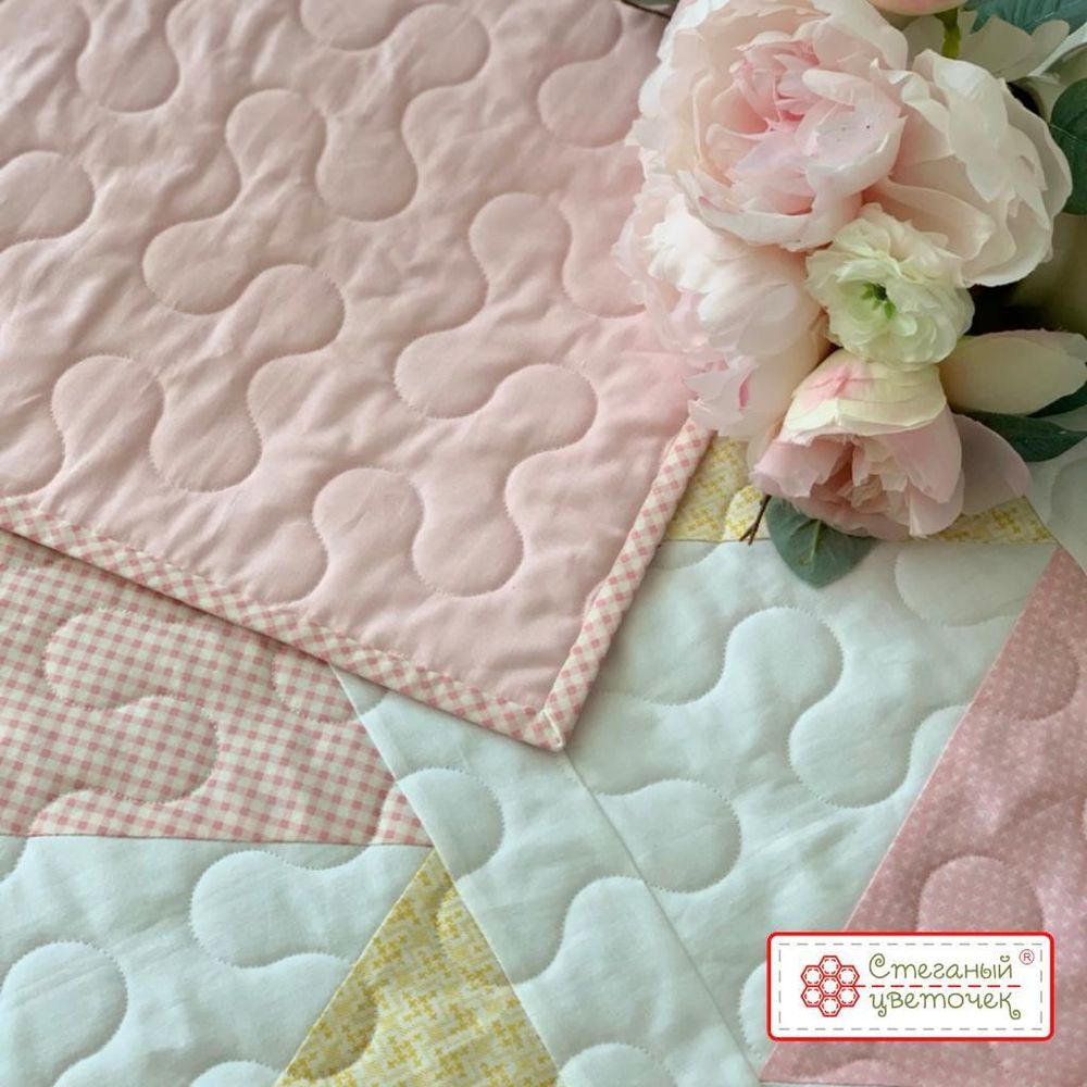 Треугольная линейка для пэчворка в дюймах с углом 60° (арт. D18-S)