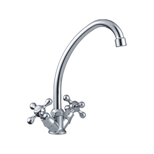 Смеситель для кухни 1/2 кер CN4008 CRON высокий пов. излив, ХРОМ