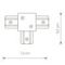 Коннектор T-образный Nowodvorski Profile Recessed 8835