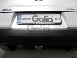 Фаркоп оцинкованный Galia L026C для LEXUS UX 200, UX 250H, SUV, 2018-(паспорт и сертификат в комплекте)(без электрики)