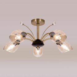 Citilux Комета CL108155 Люстра потолочная Бронза Венге