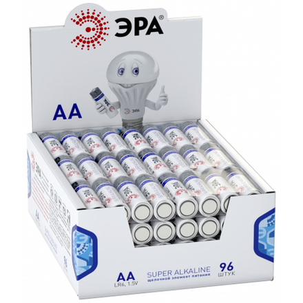 Батарейки ЭРА LR6-4S promo-box SUPER Alkaline