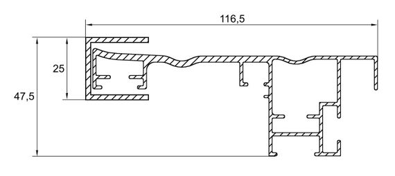 Kauber Frame Lite Velvet Cinema 136&quot; 16:9 169x300  White Ice