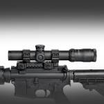 Оптический прицел Dedal DHF 1-7x24  (диаметр 34мм), с подсветкой