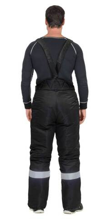 Брюки "АЛЕКС" зимние, черные с СОП