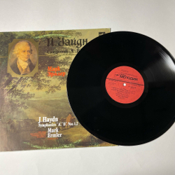 Винтажная виниловая пластинка LP J. Haydn Гайдн, Дирижер Conductor Mark Ermler Марк Эрмлер (Симфонии "A", "B", N 1,2) (СССР 1990)