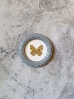 Панно 18 см. насекомые на стену для интерьера Бабочка