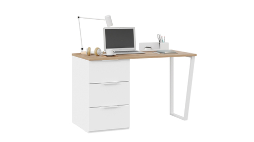 Стол письменный с тумбой универсальной «Порто»