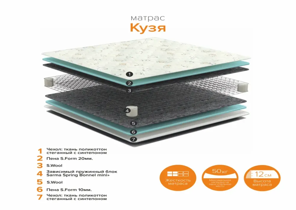 Матрас 800*1600