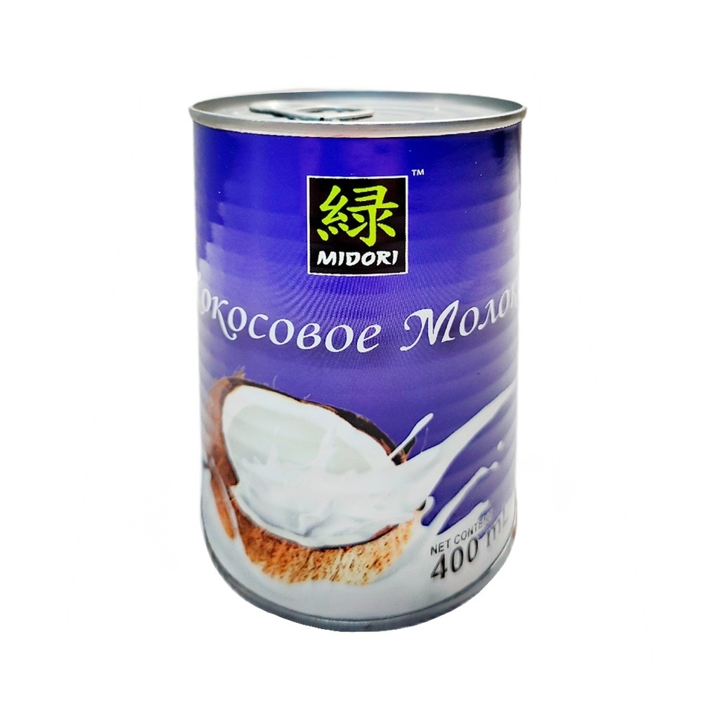 Молоко Midori Кокосовое 18% 400мл ж/б
