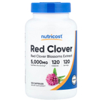 Nutricost, красный клевер, 120 капсул (200 мг в 1 капсуле)