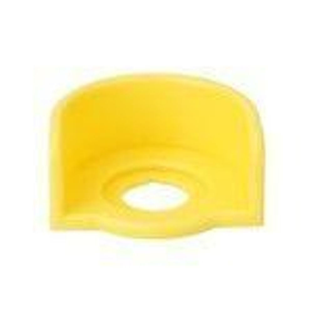 Кожух защитный для кнопки аварийного останова 60мм жел. полукругл. SE SB4BZ005 Кожух защитный для кнопки аварийного останова 60мм жел. полукругл. SE SB4BZ005