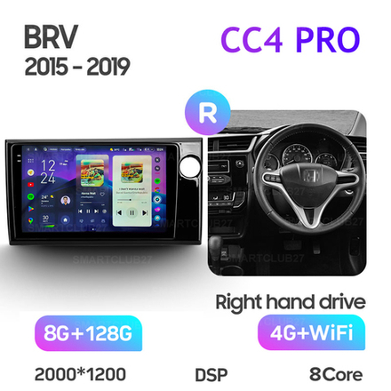Teyes CC4 Pro 9" для Honda BR-V 2015-2019 (прав)