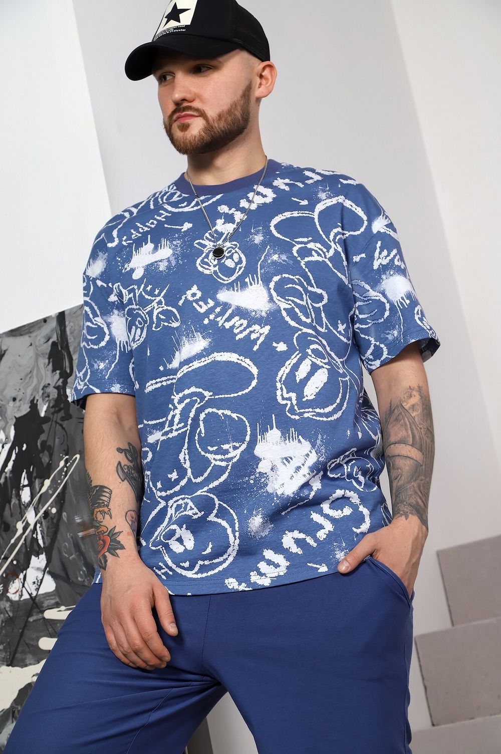 Костюм мужской Позитив-5 Виотекс ИНДИГО