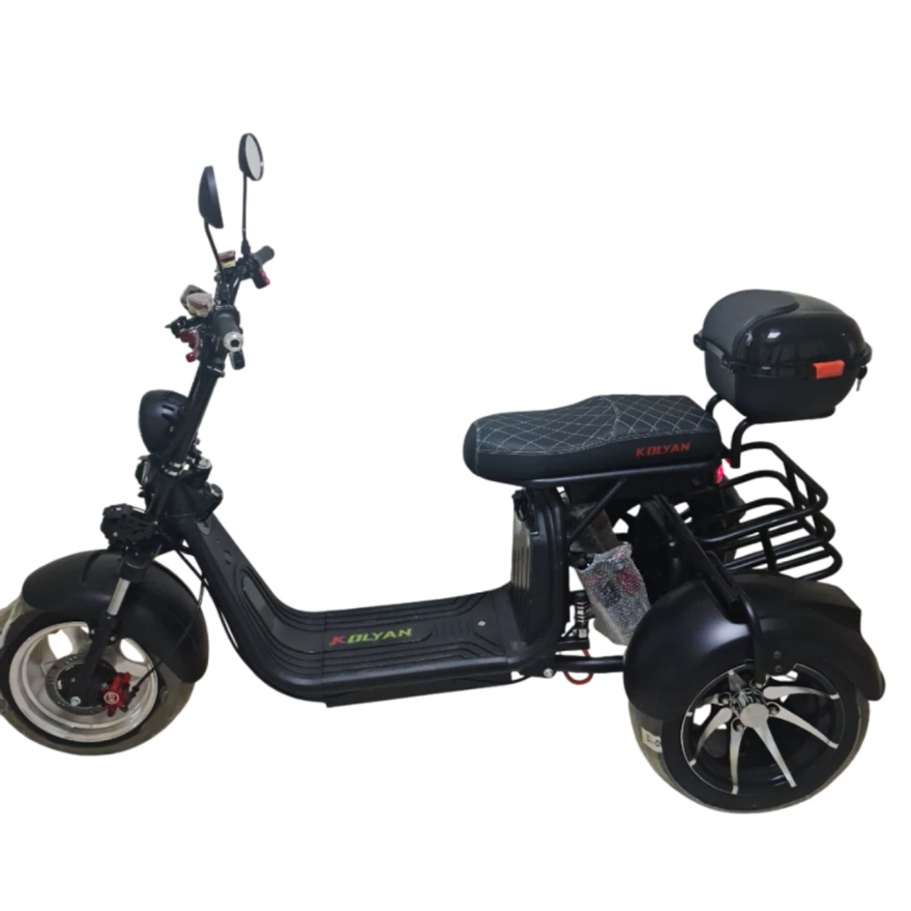 Электроскутер TRIKE KOLYAN черный матовый