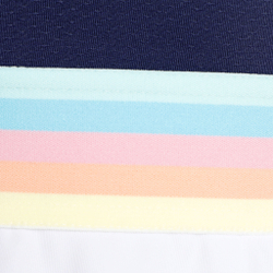 Женская теннисное платье Quiet Please Rainbow Champions Dress Women - White, Blue