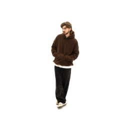 Худи UNIFORM Fleece locals коричневый