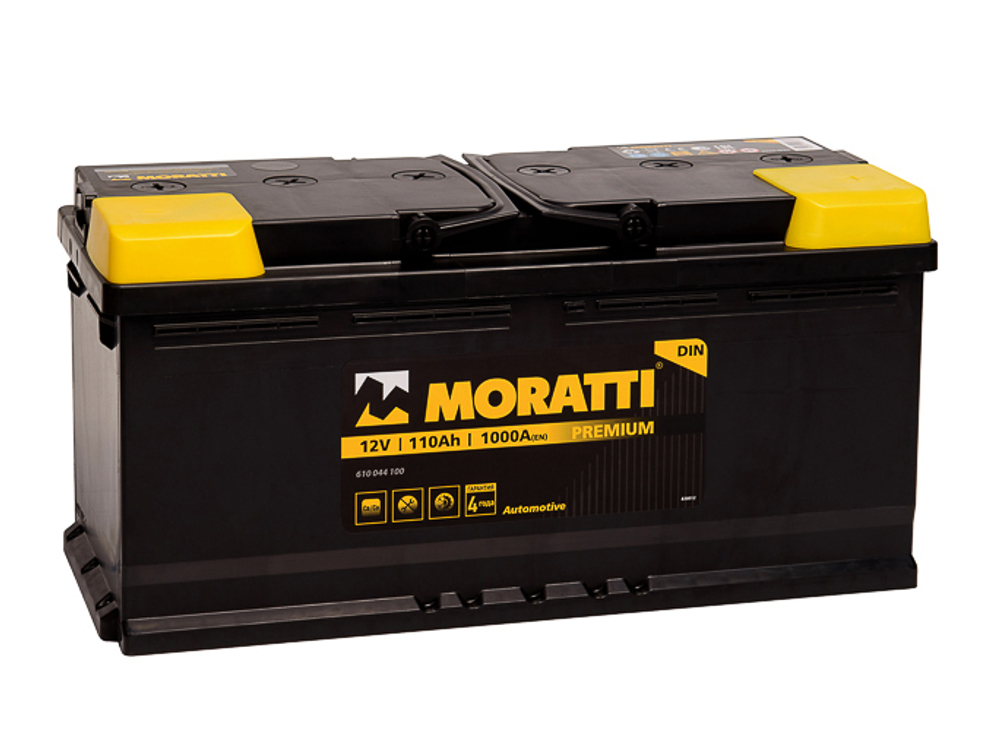 Аккумулятор 6СТ-110   Moratti 110а/ч о.п.(610 044 100)