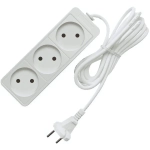 Удлинитель 3гнезда 7м без заземления ПВС 2200Вт 2x0.75мм² Союз (30)