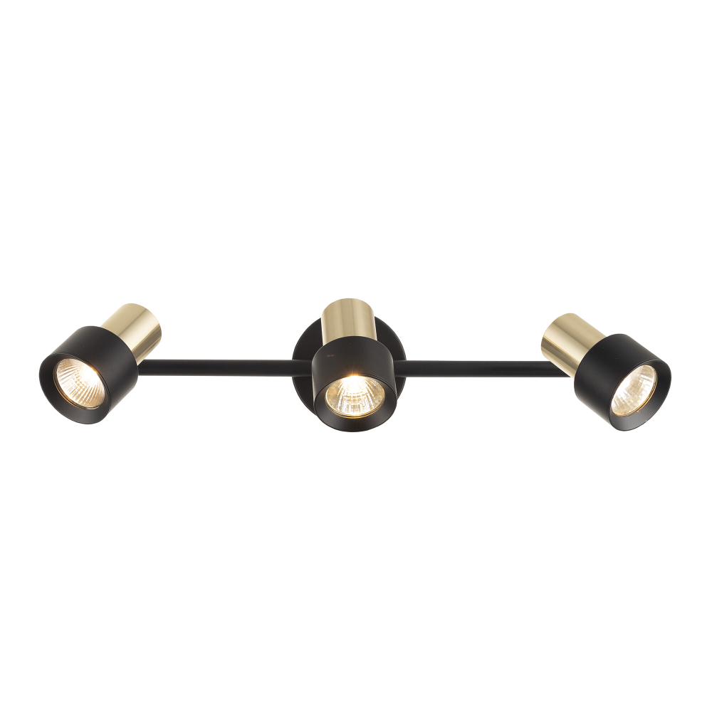 Citilux SAT CL505631 Спот поворотный с выключателем Чёрный+Золото