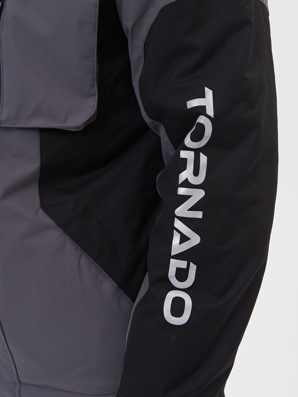 Костюм демисезонный Торнадо -15 ткань Breathable цвет Серый