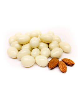 Миндаль в белом шоколаде