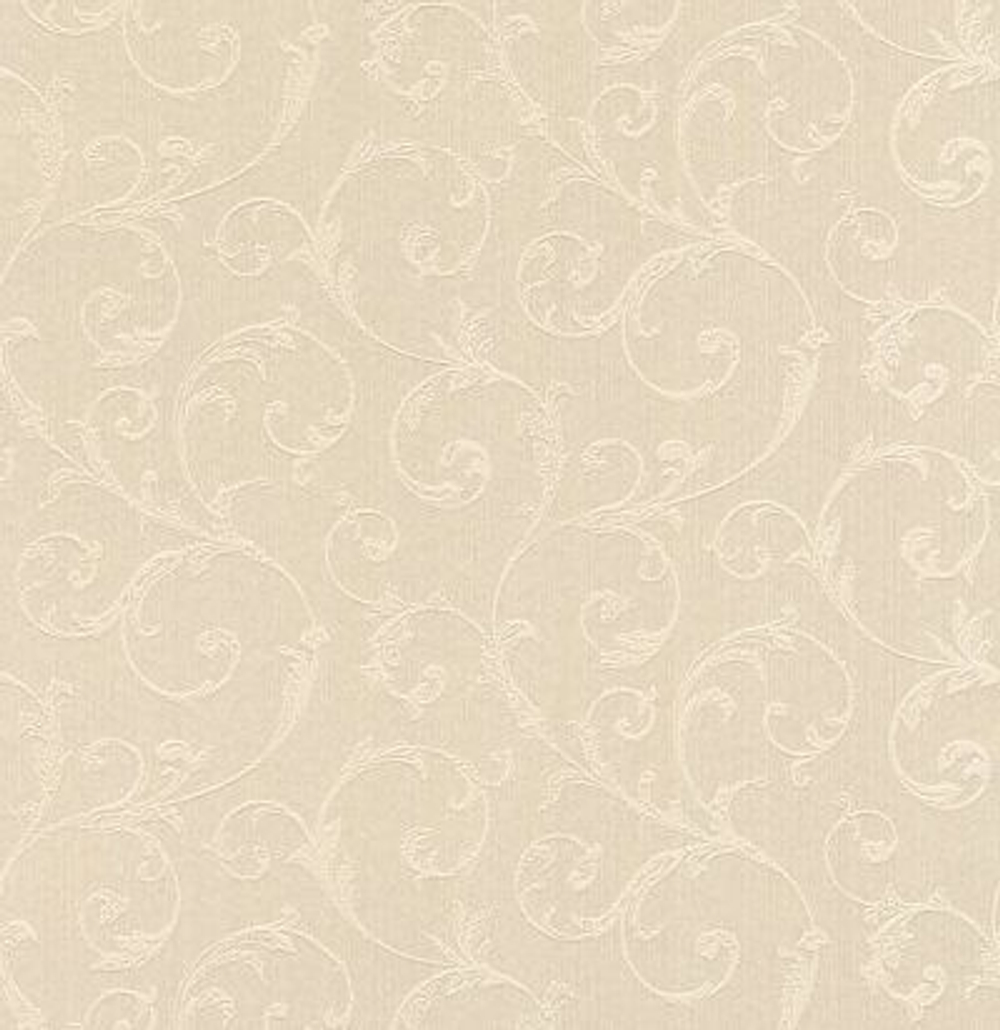 обои однотонные с крупным растительным рисунком 088853