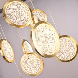 Дизайнерская Подвесная Люстра Луна Lighting Collection D50 By Imperiumloft