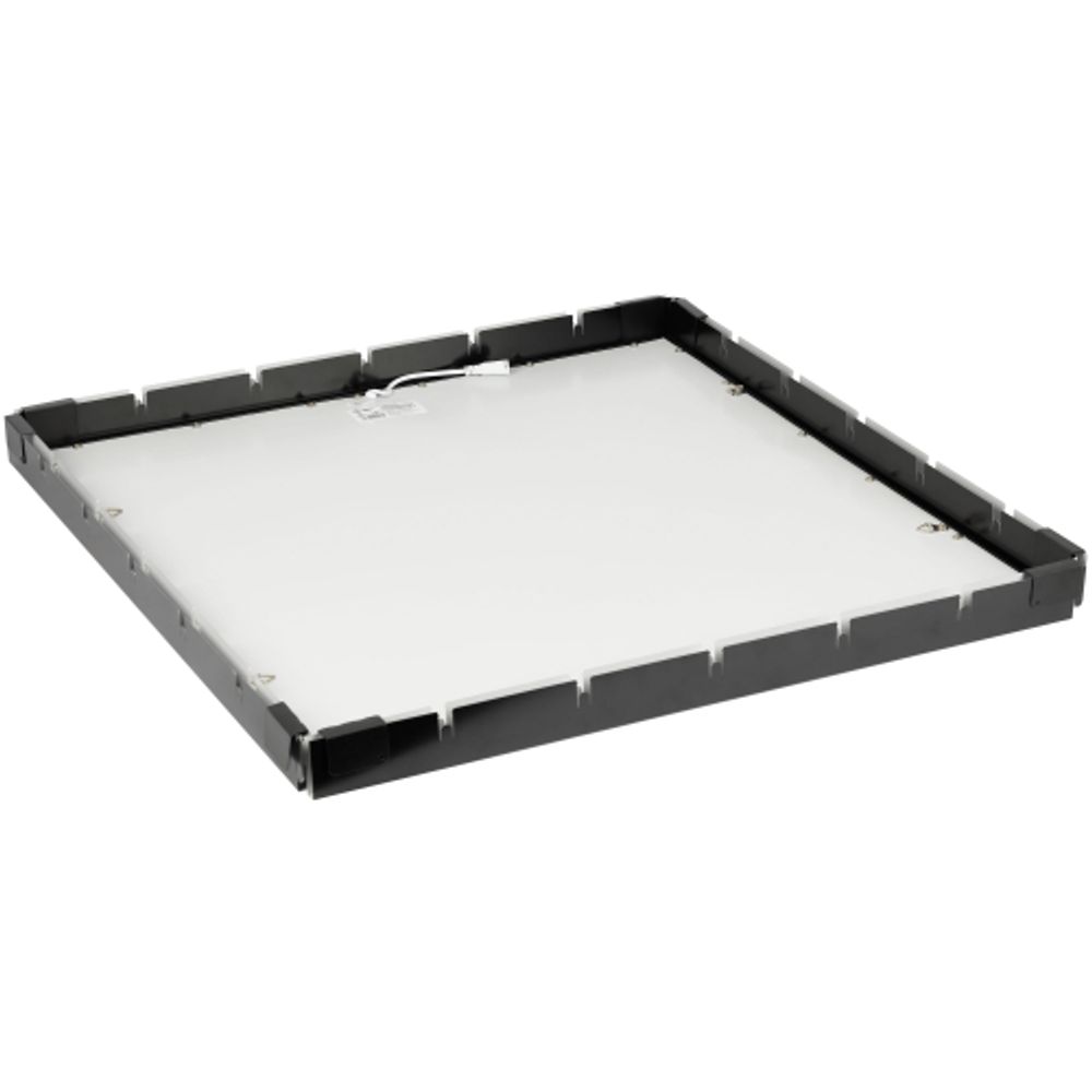 Светодиодная панель ЭРА Грильято SPL-540-B-40K-040 40Вт 4000К 588x588x8 черная с драйвером с ушками ультратонкая | Панели с внешним драйвером