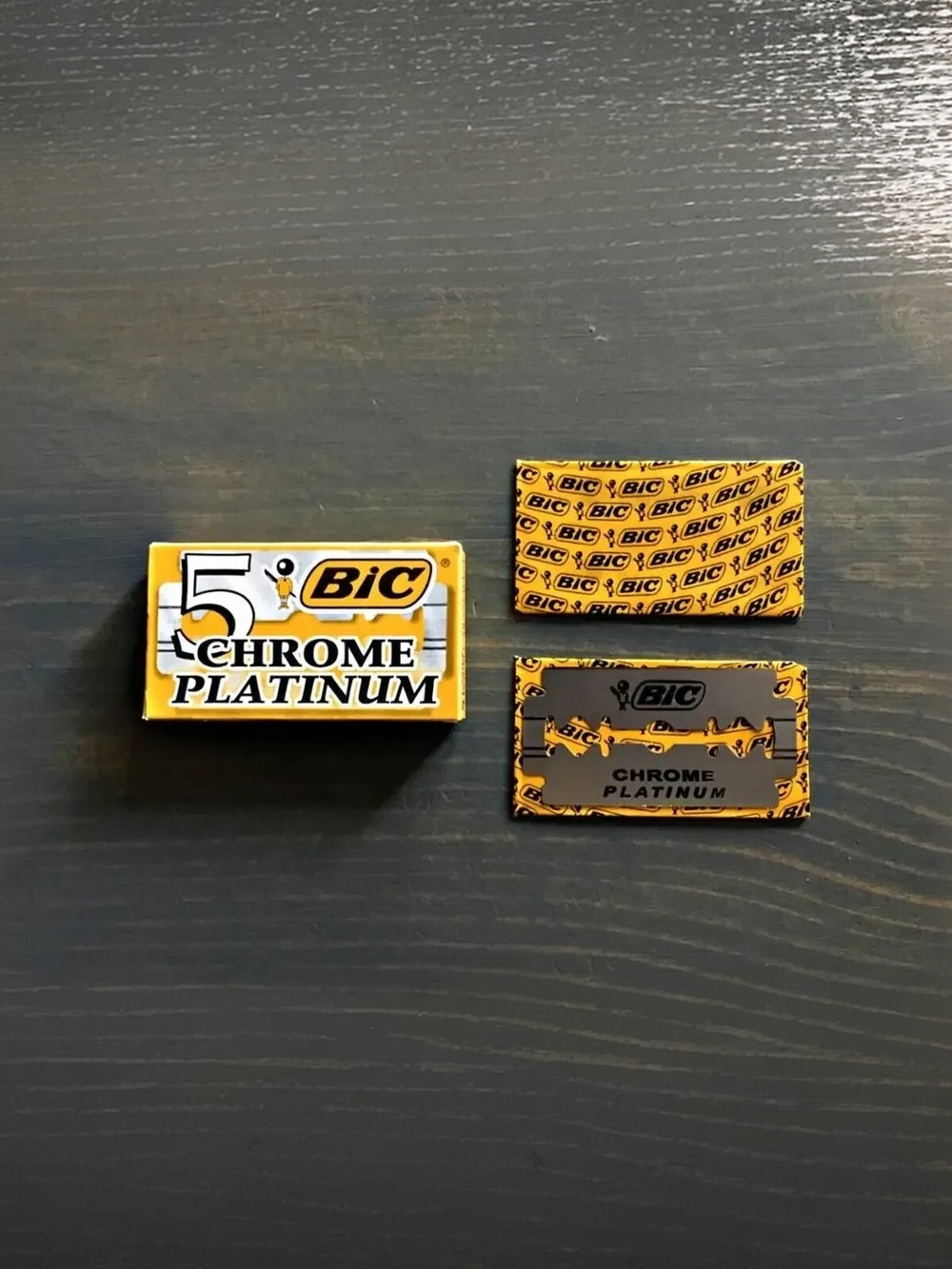 Набор сменных лезвий BiC Chrome Platinum (5 шт)