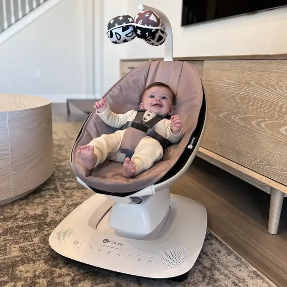 Кресло-качалка 4moms MamaRoo Rosewood