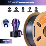 Пластик Eryone Silk PLA Tri-Color 1.75mm, 1KG/roll Black & Blue & Purple