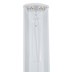 ULO-C40B T8x2-L124 IP40 WHITE Светильник линейный накладной. Без лампы. Цоколь G13. под лампу Т8 ЛПО 2х36. TM Uniel