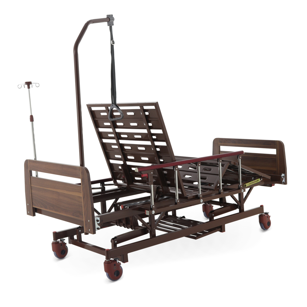 Кровать механическая Med-Mos Е-31 (ЛДСП коричневый)