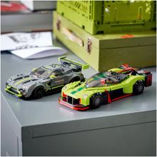 Конструктор LEGO Speed Champions 76910 Aston Martin Valkyrie AMR Pro и Aston Martin Vantage GT3