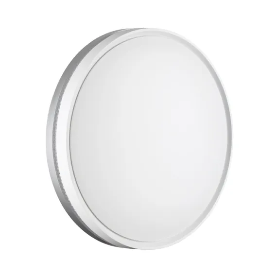 7670/EL COLOR SN 152 Светильник пластик/белый/серый LED 70Вт 3000-6000К D500 IP43 пульт ДУ NOHAVA GREY