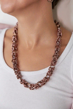 HMG 1192 peach Колье арт.2100