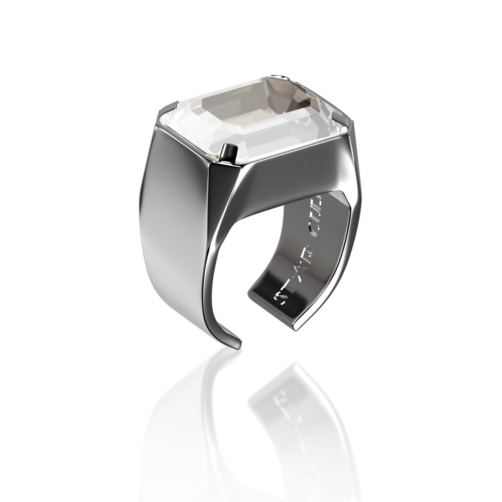 Кольцо-печать 2.0 silver shade