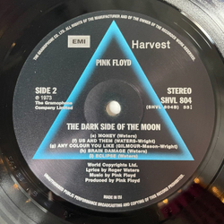 Винтажная виниловая пластинка LP Pink Floyd The Dark Side Of The Moon (EU 2003) 30th Anniversary Edition