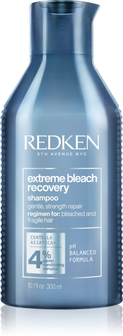 Redken Extreme Bleach Recovery - регенерирующий шампунь для окрашенных и мелированных волос /   300  ml  / GTIN 3474636940455