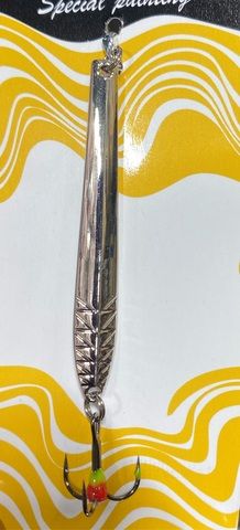 45 Блесна зимняя KDF Minkur 130-8024 5 гр 60 мм цв silver