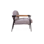 Кресло Laura, серый