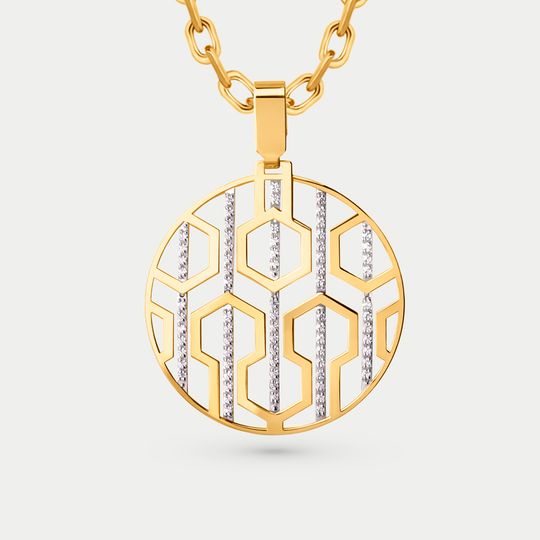 Подвеска золотая