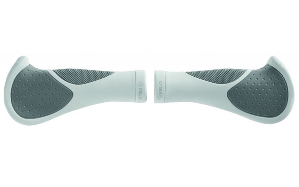 Ручки на руль ERGOGEL D3 BAR VELO бело-серые Ручки на руль ERGOGEL D3 BAR VELO бело-серые