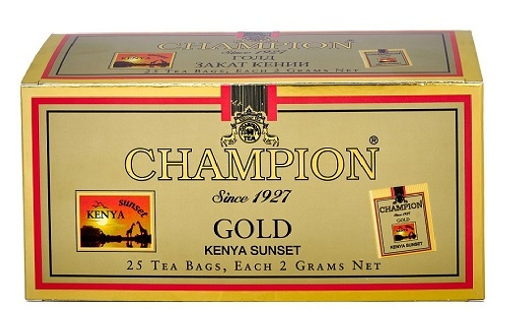 Чай черный Champion 25 пакетиков