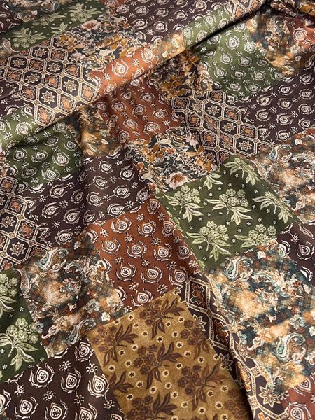 В ПУТИ, ЛОСКУТНОЕ РЕТРО - 100% ХЛОПОК 6