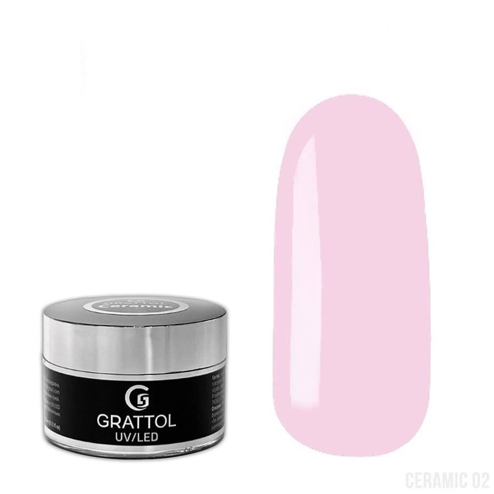Grattol Camouflage Gel Ceramic 02 - Гель камуфлирующий, 15 мл