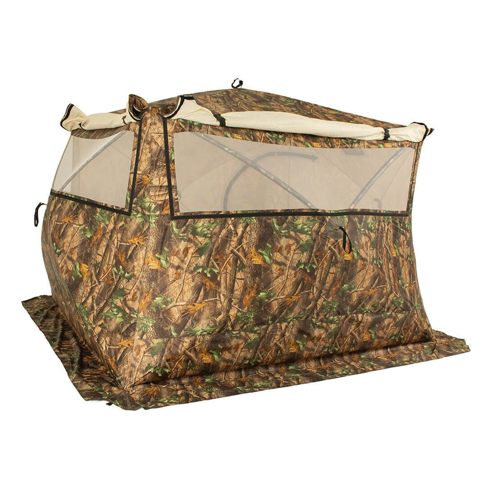 Палатка Куб-4 Лонг Зима-Лето Медведь 3-хслойная 215х250