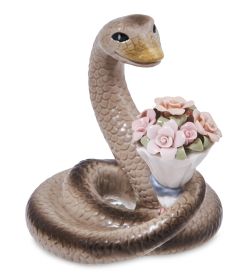 Pavone CMS-37/ 8 Фигурка «Змея с цветами»