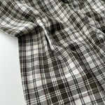 Фуле Темно-оливковая клетка